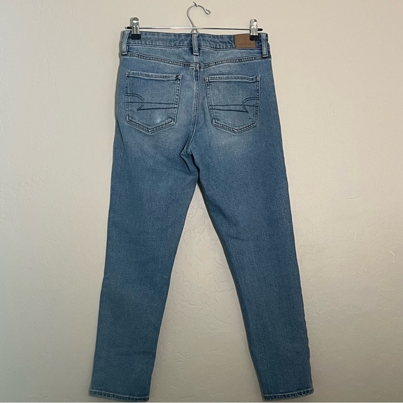 American Eagle Ankle Cut Button Fly Stretch Jeans - Picture 9 of 9